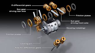 Torsen Differential  Audi Emotion Club AUDIclopedia [upl. by Naehgem]