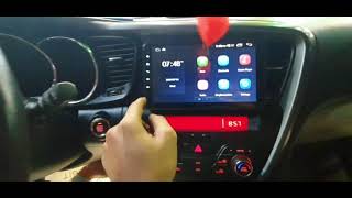 KIA optima 20112013 aftermarket head unit Android [upl. by Lienhard]