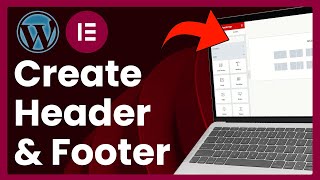 How To Create Header And Footer In WordPress Using Elementor Step by Step [upl. by Pauli200]