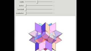 Inside the Rhombic Hexecontahedron [upl. by Mikes]