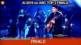 Alejandro Aranda “10 Years” Full Orchestra original song  American Idol 2019 Finale [upl. by Stila]