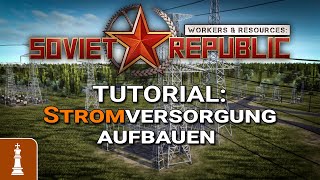 So baust du deine Stromversorgung in Workers amp Resources auf TUTORIAL  deutsch [upl. by Sillihp]