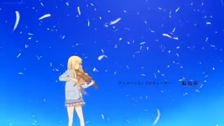 Nanairo Symphony  Shigatsu wa Kimi no Uso Your Lie in April OP 2  HQ [upl. by Alakcim960]