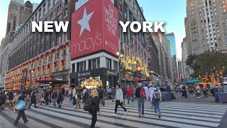 NYC Macys Holiday Square 2024 ✨ NYCs NEWEST Holiday Market 4K Holidays in New York City 2024 ✨ [upl. by Dyan]