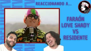 Reacción a Faraón Love Shady vs Residente 🤪💣💎👌🏻 [upl. by Enilrem]