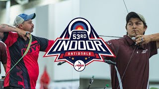 2022 USA Archery Indoor Nationals Final  Recurve Men [upl. by Ydollem]