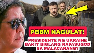 PBBM NAGULAT BAKIT BIGLANG NAPASUGOD ANG PRESIDENTE NG UKRAINE [upl. by Wehrle]