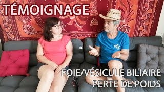 10 témoignage Anne  foie et vésicule biliaire perte de poids [upl. by Igenia667]