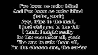 Diplo  Color Blind feat Lil Xan Lyrics Video [upl. by Rennane935]