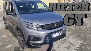 PEUGEOT RİFTER GT 2023 İNCELEME peugeot rifter riftergt [upl. by Morry]