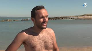 Découverte les piscines naturelles de Soulac et du Verdon Gironde outil de protection du littoral [upl. by Puiia]