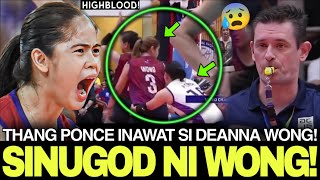 Deanna Wong SINUGOD ang REFEREE Dahil sa WRONG CALL Thang Ponce INAWAT si BOSS D  VTV Cup 2023 [upl. by Enahpad]