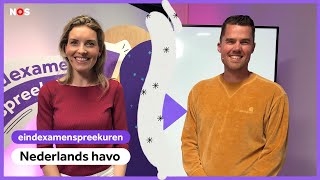 Examenspreekuur Nederlands havo met docenten Arnoud en Linda [upl. by Herc]