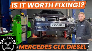 IS IT WORTH FIXING HIGH MILEAGE MERCEDES W209 CLK DIESEL [upl. by Phionna828]