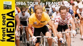 Cycling Tour de France 1986  Greg LeMond vs Bernard Hinault  Complete Broadcast Coverage [upl. by Stoddard]