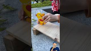 Membuat Mainan BEBEK Berjalan shorts dubbing funny [upl. by Urbani602]