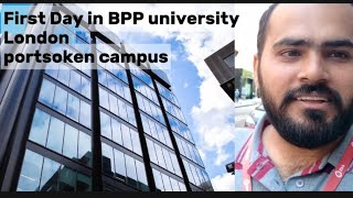 My First day in BPP university London Portsoken Campus bppuniversity ukstudentlife ukstudyvisa [upl. by Siraval]