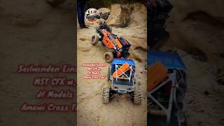 Amewi Cross Trail Winden Einsatz MST CFX W J STAR amp DF Models Crawler shorts rc fun offroad 💪🏻🤩 [upl. by Gnauq]