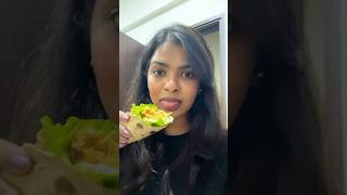 Cook HEALTHY dinner with me experimental ROTI TACO PANEER wrap 🌮😅🥬dinner healthyfood mumbai [upl. by Venus]