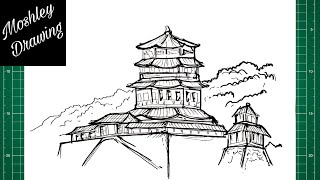 How to Draw Summer Palace in China [upl. by Salvadore540]