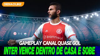 INTER VENCE DENTRO DE CASA E SOBE NOVAMENTE NA CLASSIFICAÇÃO  PES 2021  GAMEPLAY 84 [upl. by Wilder]