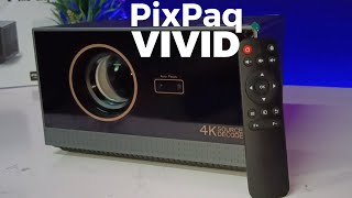 PixPaq vivid Projector  Best Budget Projector Under 15000 [upl. by Mallorie594]