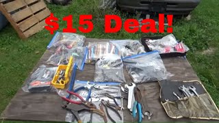 Yard Sale at Stormville Amazing Tool Deals SK Snap on Bonney Xcelite [upl. by Nwahser]