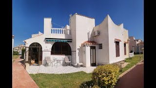 129 900€ sunny 2 bed bungalow with roof garden Playa Flamenca 😍 [upl. by Efinnej137]