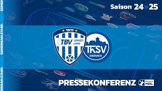 Pressekonferenz TBV Lemgo Lippe  ThSV Eisenach 161124 [upl. by Ennairda]