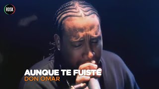 Vuelve  Don omar Karaoke Auque te fuiste [upl. by Oetsira957]