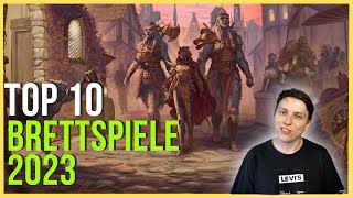 Top 10 Brettspiele 2023  Bis jetzt [upl. by Iden]