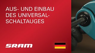 Aus und Einbau des Universalschaltauges [upl. by Sirotek]