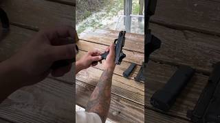 Shooting A Glock 43x With Vortex DefenderCCW Red Dot pewpew guns glock43x vortexoptics g43x [upl. by Ariamo]