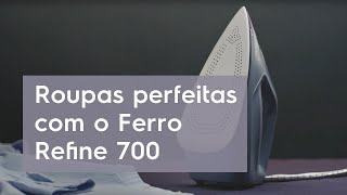 Conheça o Ferro com Estação a Vapor Refine 700 [upl. by Ezara]