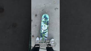 How to skateboard for beginners skateboard skateboarding howtoskateboard [upl. by Ahsiekan624]