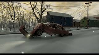 Dashing Though The Snow In My Rusty Chevrolet Full Version BeamNGDrive [upl. by Martino]