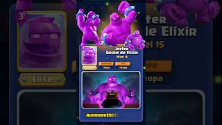 Animación del Golem de elixir de clashroyale [upl. by Miuqaoj40]