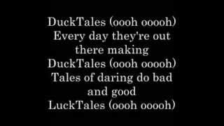 Ducktales Theme Song lyrics [upl. by Ecirtal356]