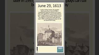 June 29 What caused the Globe Theatre to burn down [upl. by Noryak358]