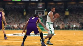 NBA 2K17  Los Angeles Lakers vs Boston Celtics  Gameplay PC HD 1080p60FPS [upl. by Sherburne]