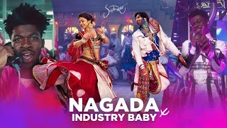 Industry Baby × Nagada Sang Dhol🔥 Sush amp Yohan Mashup [upl. by Annis291]