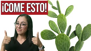 ¿QUÉ PASA EN TU CUERPO SI COMES NOPALES TODOS LOS DÍAS [upl. by Terr]