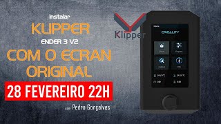 Instalar klippper Ender 3 V2 com ecran original [upl. by Candide18]