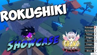 Grand Piece Online Rokushiki Showcase [upl. by Cyrus]