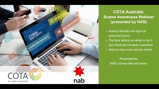 Scams Awareness Webinar [upl. by Hnahym602]