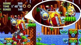 Sonic Mania  Death Heavy King Robot  Walkthrough ⮚ Sonic Mania Mods [upl. by Suoivart119]