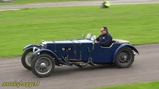 Alford Speedfest 2012  Fraser Nash v Austin Healey [upl. by Gnod274]