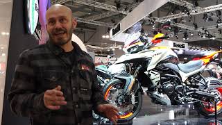 Le novità Benelli a EICMA 2021 TRK 800 Leoncino 800 e 125 [upl. by Putscher]