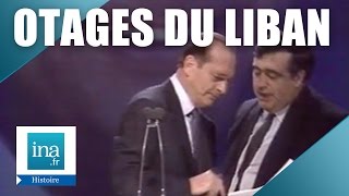 Jacques Chirac annonce la libération des otages du Liban  Archive INA [upl. by Eislel]