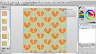 Scrapbooking Tutorial  Layering Backgrounds in Scrapbook Artist [upl. by Notsgnik]